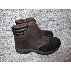 PROPET Men's Blizzard Mid Zip Brown/Black Boots M3792 Size 14 3E Wide